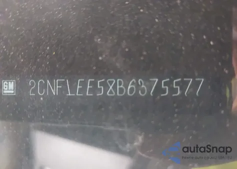 2011 Chevrolet Equinox 1Lt из США, поврежденный, VIN 2CNFLEE58B6375577